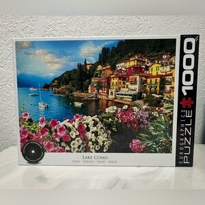 Sealed Eurographics 1000pc Lake Como Puzzle